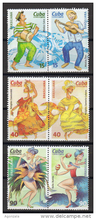 TIMBRES CUBA DANSE TYPIQUE POPULAIRE 2013 - Baile