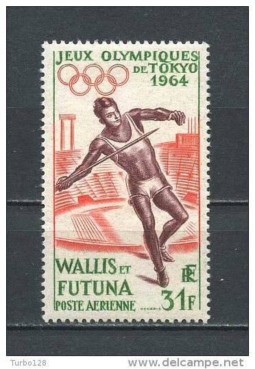 WALLIS FUTUNA PA N° 21 ** Neuf = MNH Superbe Cote 25 € Sports JO De Tokyo Javelot - Unused Stamps