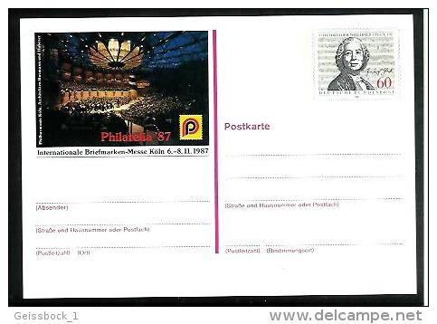 Bund 1987:   PSo  15    **  (C002) - Cartes Postales - Neuves