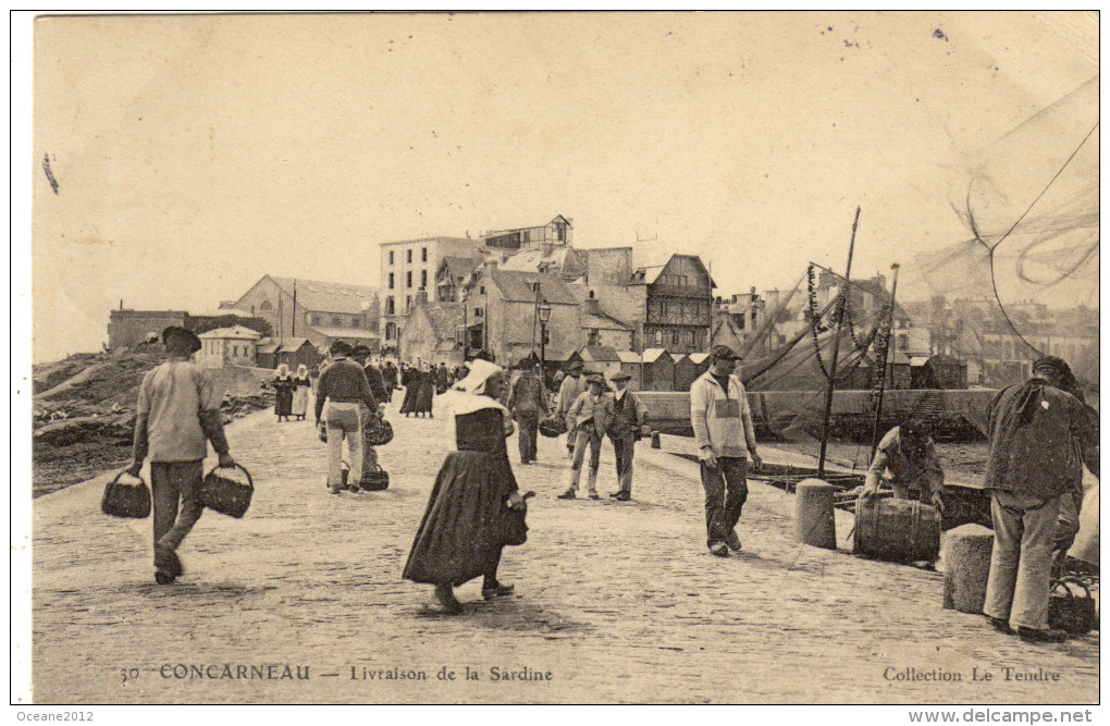 29  Concarneau. Livraison De La Sardine - Concarneau