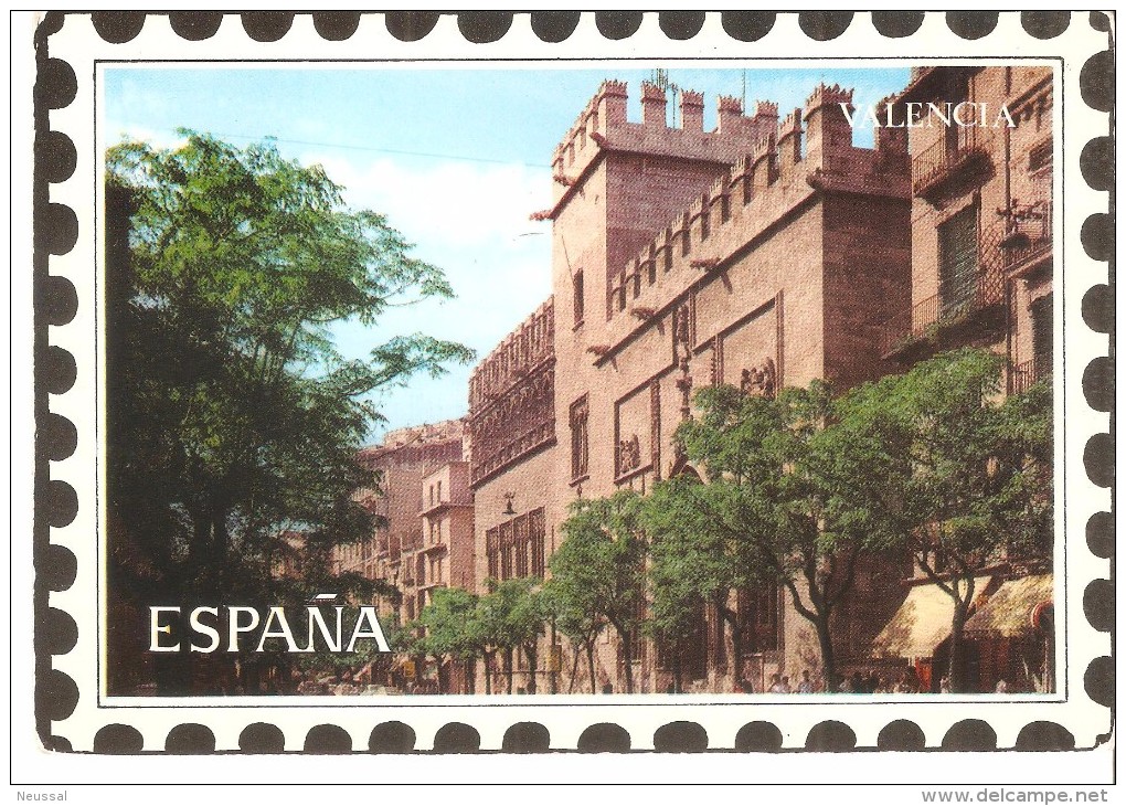 Tarjeta Postal De Valencia. - Otros & Sin Clasificación