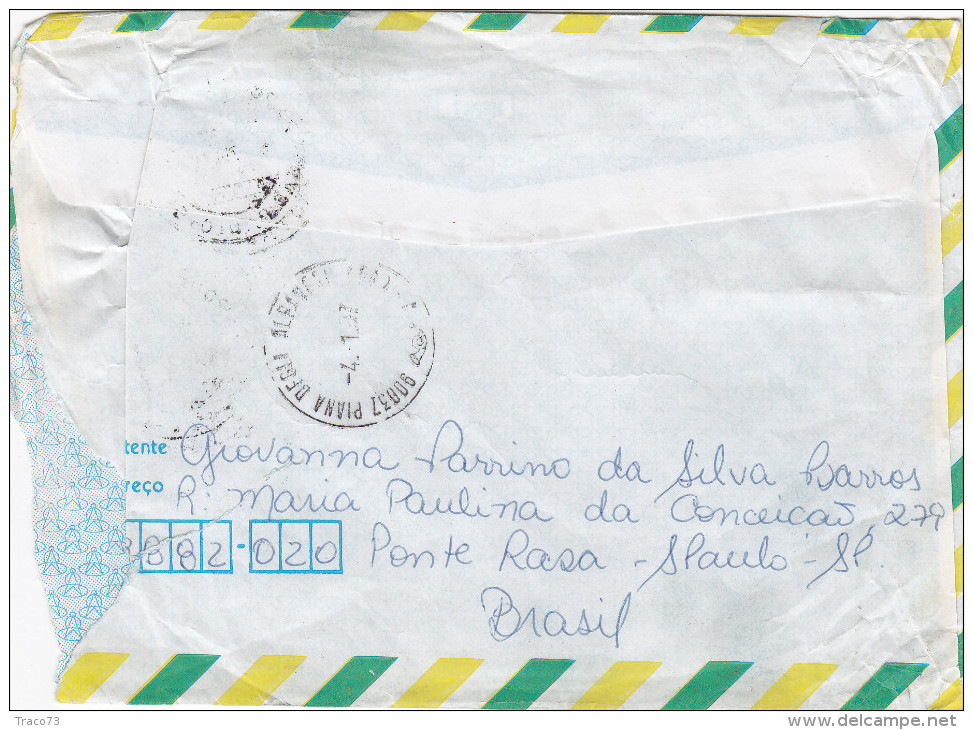 BRASILE  17.12.1996  /   ITALIA - Cover _ Lettera - Lettres & Documents