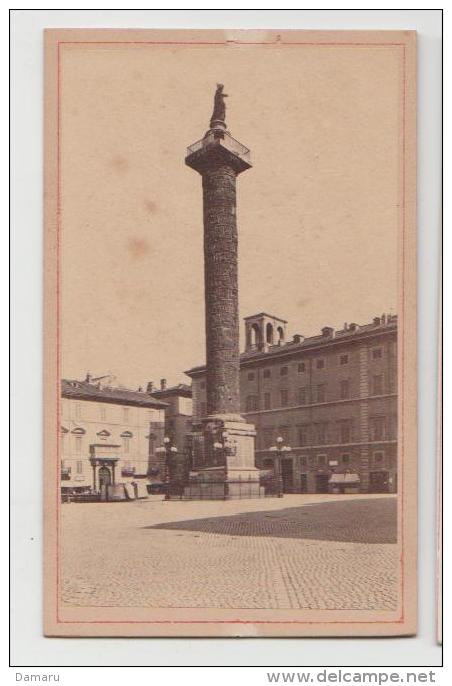 Cdv Vue De Rome Roma Italie Italia Photographe Anonyme 10 - Antiche (ante 1900)