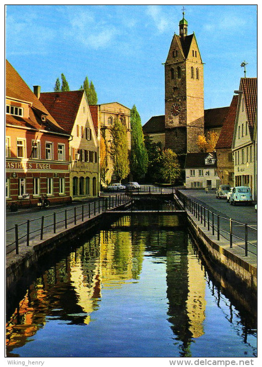 Memmingen - Partie Am Stadtbach Mit Der Frauenkirche - Memmingen