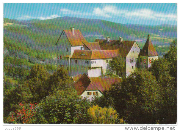 BRD- Bayern: 91 349 Egloffstein  Burg     Befördert, Schrift Durchgedrückt - Châteaux