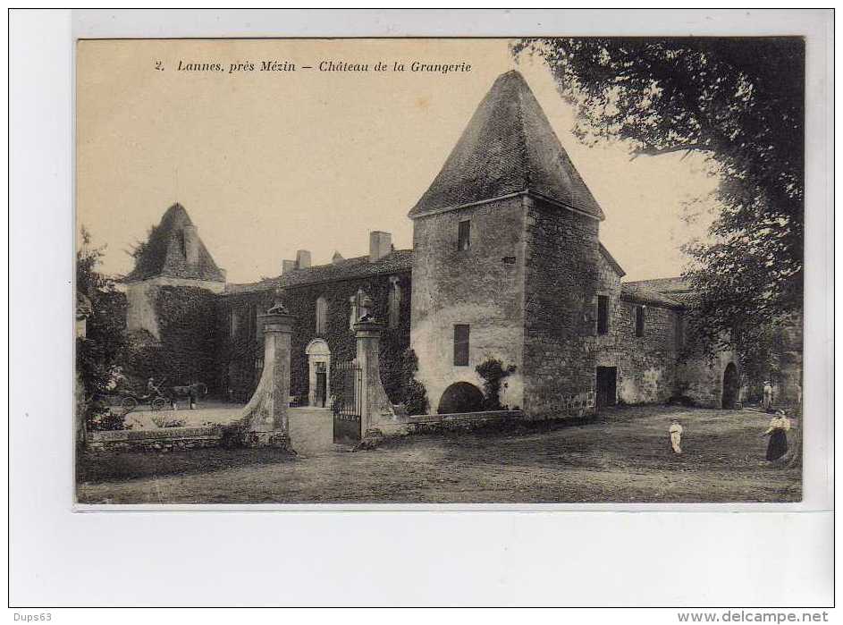 LANNES - Château De La Grangerie - Très Bon état - Autres & Non Classés