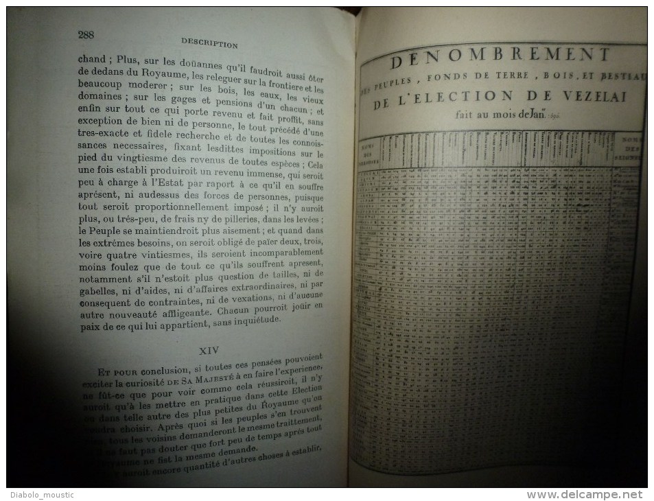 1933 VAUBAN: Projet d´une dixme royale suivi de deux écrits financiers par E. Coornaert