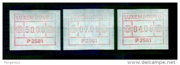 1983 -FRAMA-ATM  Timbres De Distributauer - P2501, Neufs, Mi. 1.1 - Vignettes D'affranchissement