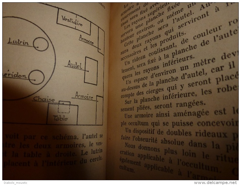 1941 Manuel  de MAGIE PRATIQUE par J. B. (dédié à la mémoire de mon Maitre et Ami Fulcanelli)