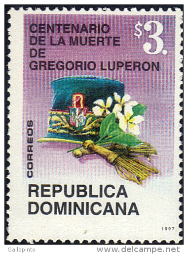 DOMINICAN GREGORIO LUPERÓN Sc 1255 MNH 1997 - Dominikanische Rep.