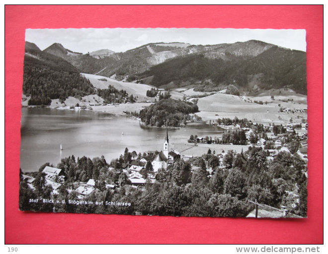 Blick V.d.Stogeralm Auf Schliersee - Schliersee