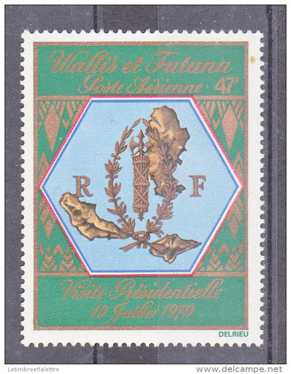 Wallis Et Futuna N° 98** Par Avion - Unused Stamps
