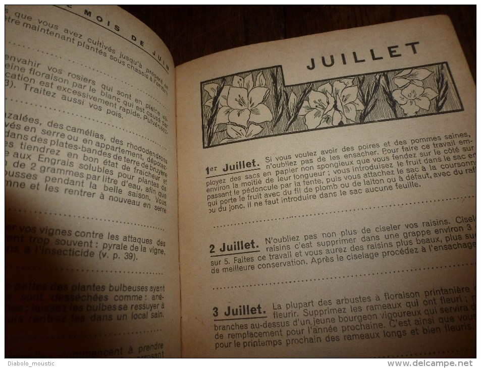 Un CONSEIL par JOUR pour votre JARDIN  (calendrier perpétuel de culture du jardin) par Georges Truffaut