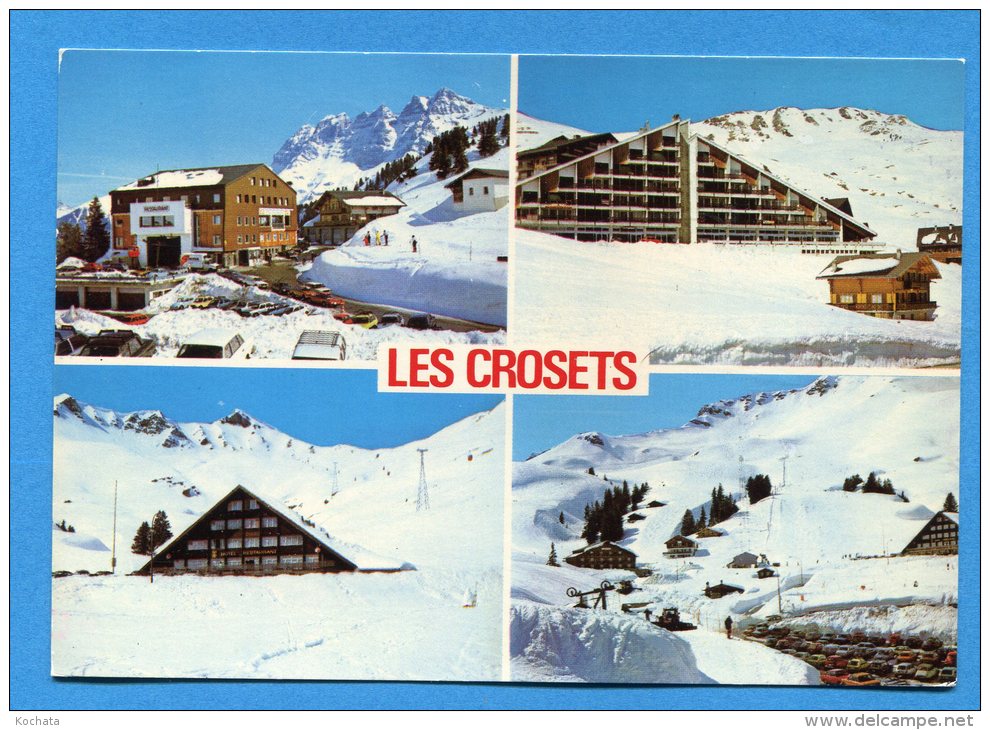 Mans1164, Les Crosets, Val D'Illiez, 4740, GF, Circulée - Val-d'Illiez 