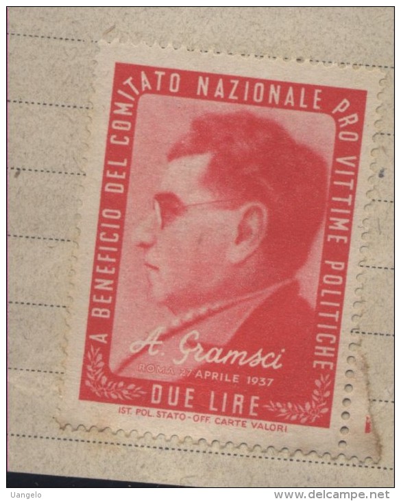 PRO VITTIME  A. GRAMSCI LIRE 2  SU FRAMMENTO - Fiscali