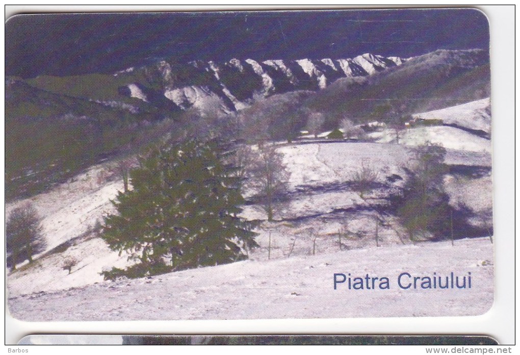 Romania   , Phonecards   ,  Mountains ,   Used - Mountains