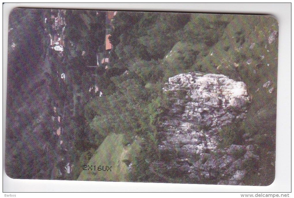 Romania   , Phonecard   ,  Mountains ,  Lighthouses , Used - Phares