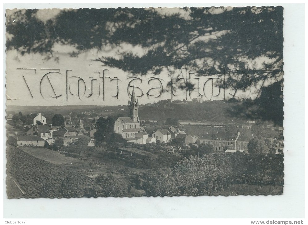 Oudon (44)  :  Vue Générale Du Quartier De L'église  En 1948 GF. - Oudon