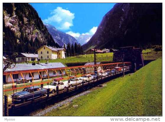 Autoverladung BOCKSTEIN  Train Avec Voitures - Bad Gastein