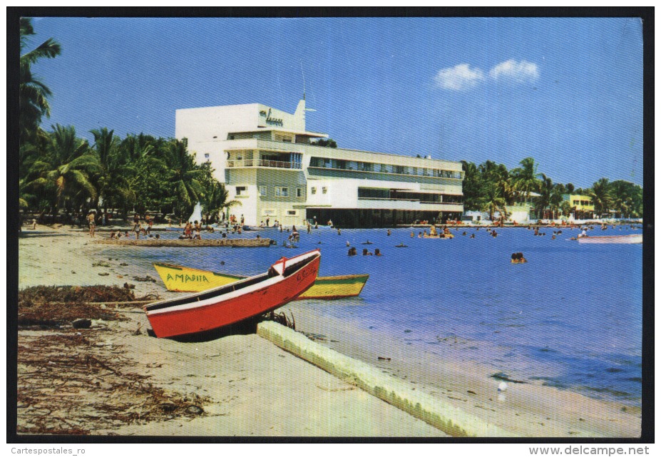 Dominican Republic-playa Boca Chica-hotel Hamaca-used,perfect Shape - Dominikanische Rep.