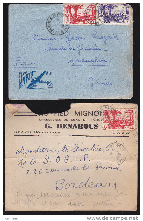 Maroc - Lot De 38 Lettres Et Devant De Lettres - Autres & Non Classés