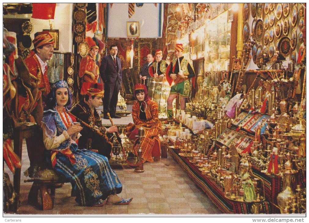 TURQUIE,TURKEY,TURKIYE,is Tanbul,  Ve Guzellikleri,grand Bazar,ali Baba Bazar,MAGASIN ,fumeur De Narguilé,rare - Turkije