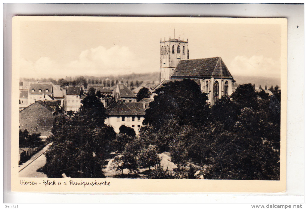 4060 VIERSEN, Remigiuskirche, 1953 - Viersen