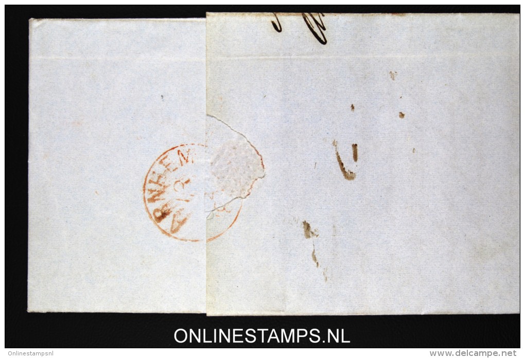 Belgium: Letter From Antwerpen / Anvers To Arnhem  1855 - 1830-1849 (Belgique Indépendante)