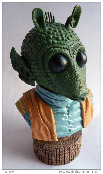 FIGURINE STAR WARS En Résine LEGEND 3D - BUSTE GREEDO 1997 - N° 131/2500 - First Release (1977-1985)