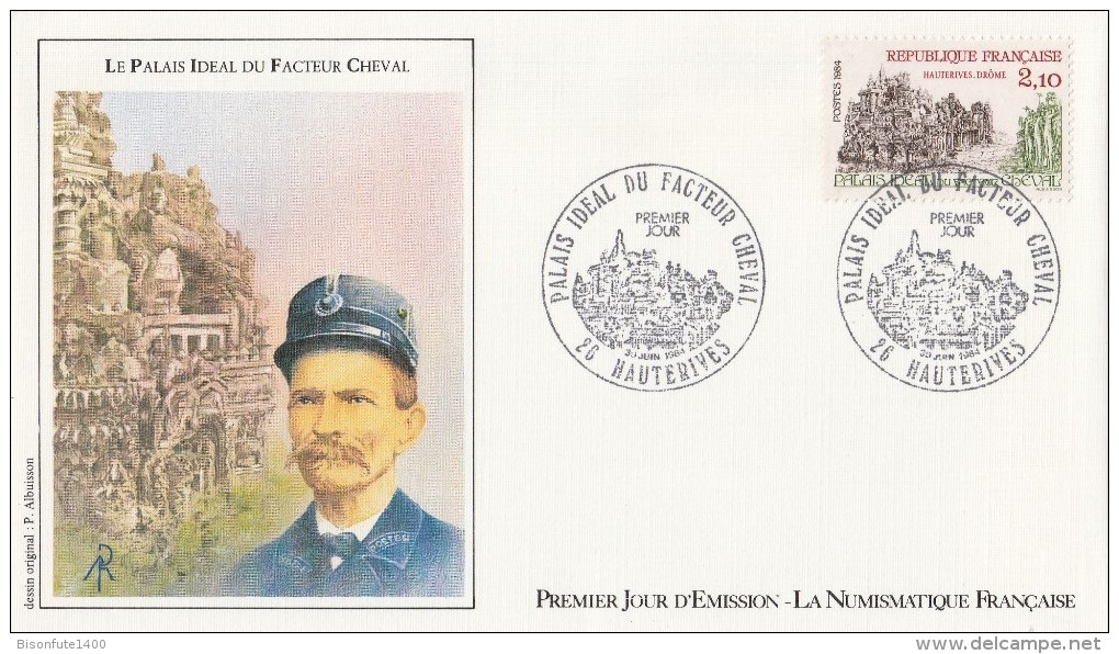 France 1984 - FDC 1er Jour - Numismatique Française - Timbres Yvert & Tellier N° 2324 - 1980-1989