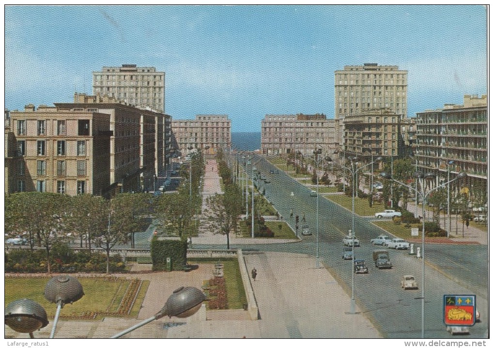 LE HAVRE LA PORTE OCEANE  L AVENUE FOCC LES CHAMPS ELYSEES HAVREAIS - Non Classés