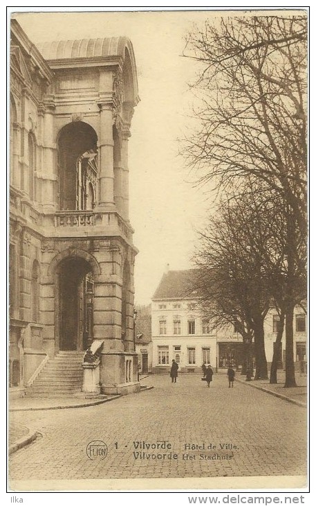 Vilvoorde - Het Stadhuis - Hôtel De Ville - City Hall. - Vilvoorde