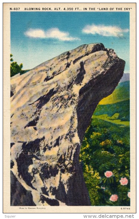 Blowing Rock, Land Of The Sky - Asheville