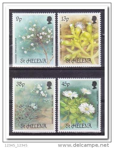 Sint Helena 1987, Postfris MNH, Flowers - Sint-Helena