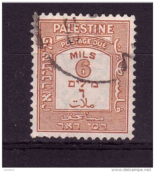 PALESTINE 1928-33 Tax (the Best Value Of The Set) Yvert Cat. N° 14A   Very Fine Used - Palestine