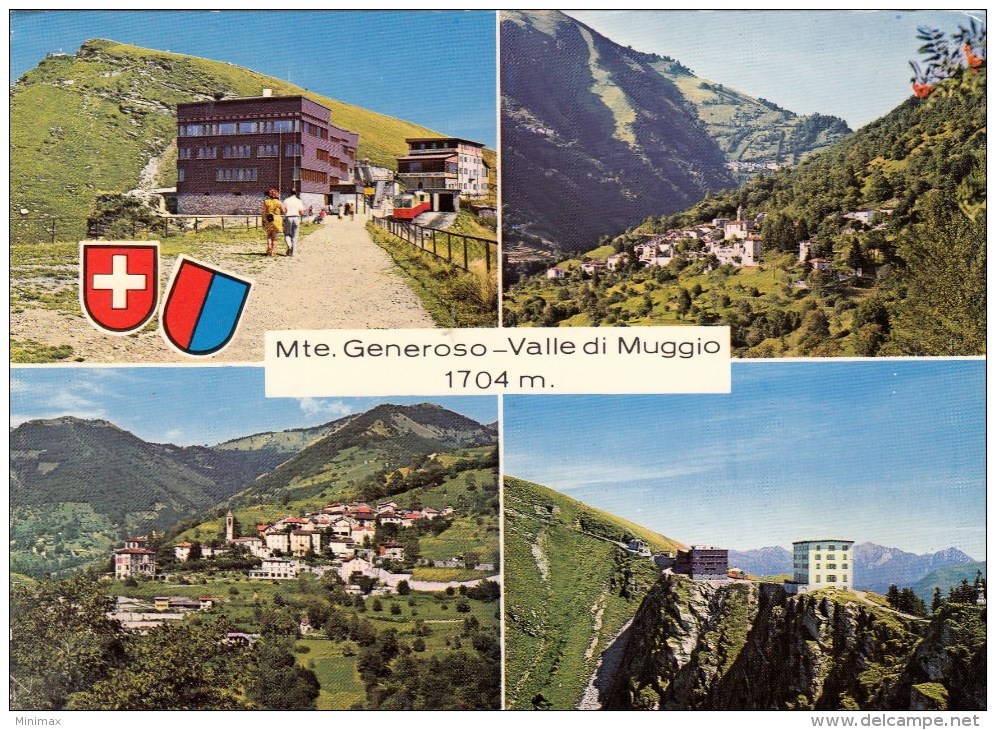 Mte. Generoso - Valle Di Muggio - 1972 - Multi-vues - Muggio