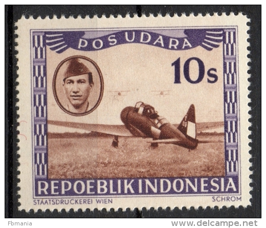 Indonesia 1948 - Aeroplano Airplane MNH ** - Indonesia