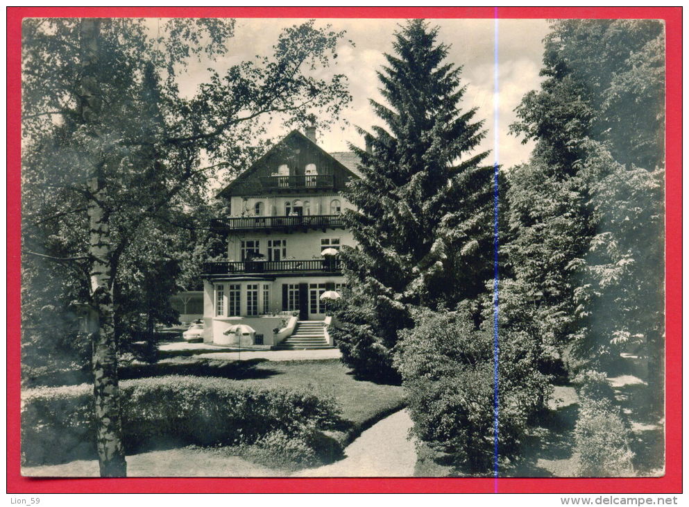 161401 / Bad Wörishofen - KURPARK SANATORIUM - USED 1967 TO BULGARIA Germany Allemagne Deutschland Germania - Bad Woerishofen