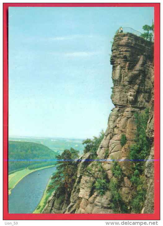 161415 / Bastei ( Sachsische Schweiz ) - Basteifelsen  Germany Allemagne Deutschland Germania - Bastei (sächs. Schweiz)