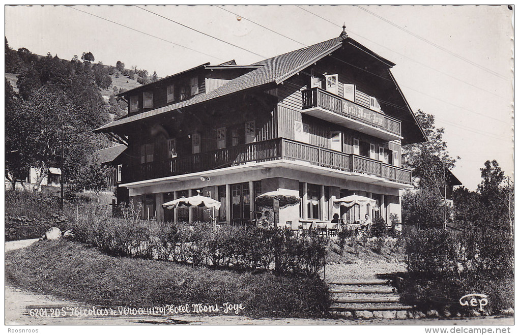 CP SAINT NICOLAS DE VEROCE  74 HAUTE SAVOIE  - HOTEL MONT JOYE - Autres & Non Classés