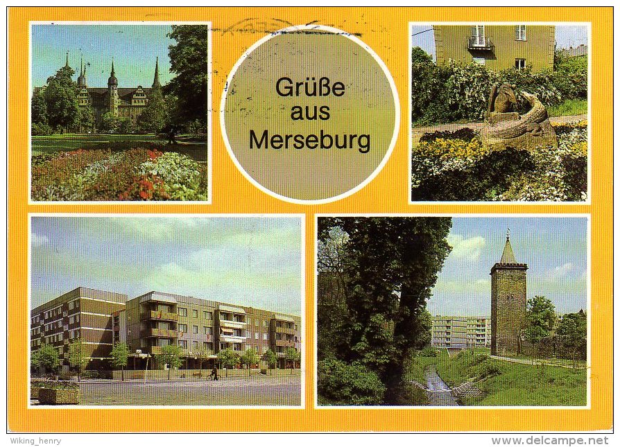 Merseburg - Mehrbildkarte 10 - Merseburg