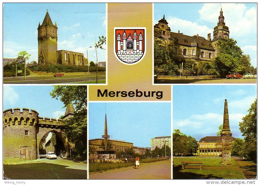 Merseburg - Mehrbildkarte 13 - Merseburg