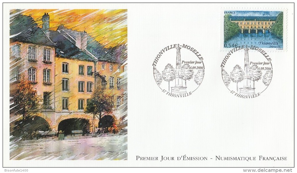 France 2006 - FDC 1er Jour - Numismatique Française - Timbres Yvert & Tellier N° 3952 - 2000-2009