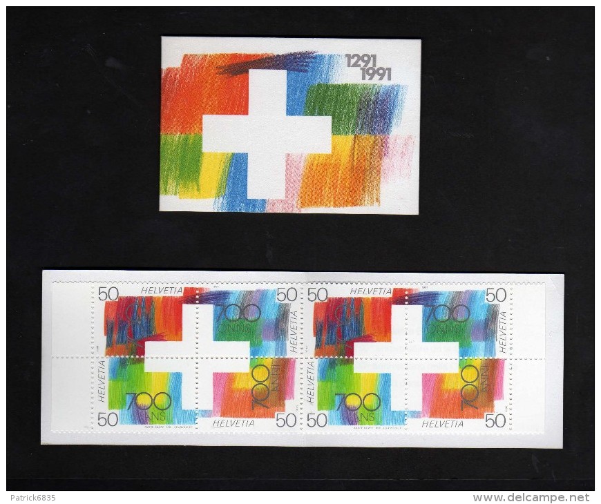 Svizzera ** - 1991 -  700 Ans De La Confédération Helvétique.   MNH - Booklets