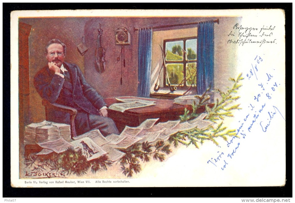 E. Docker / Serie VI. Verlag Von Rafael Neuber. Alle Rechte Vorbehalten / Year 1903 / Old Postcard Circulated - Doecker, E.