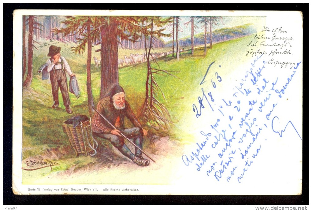 E. Docker / Serie VI. Verlag Von Rafael Neuber. Alle Rechte Vorbehalten / Year 1903 / Old Postcard Circulated - Doecker, E.