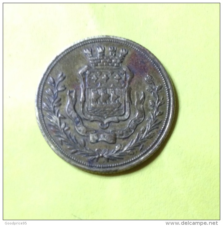 RARE.JETON "DIEU ET MON DROIT" GAMING TOKEN. - Royaux/De Noblesse