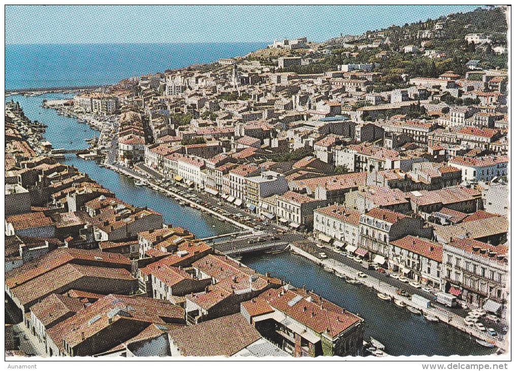 Francia--Sete--Vue Aerienne--1972--Cachet-Sete,Herault - Sete (Cette)