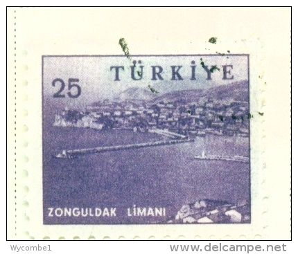 TURKEY  -  1959  Pictorial Definitives  25k  Used As Scan - Used Stamps