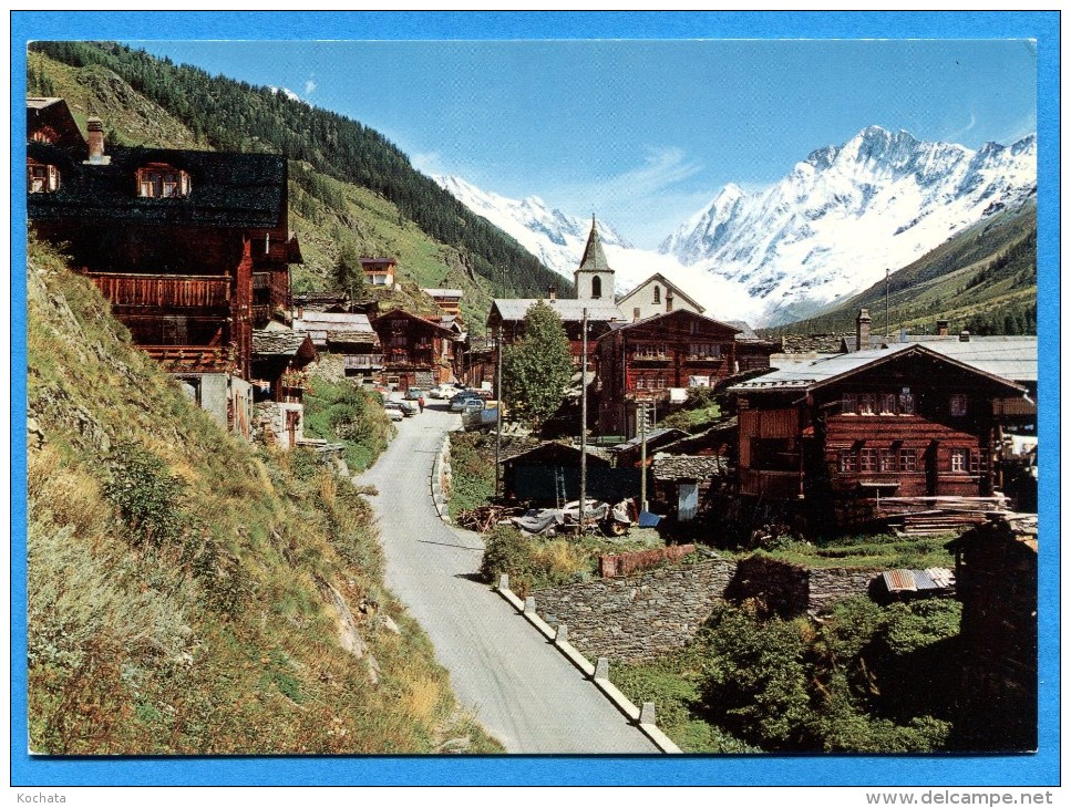 OV875, Blatten, Lötschental, Lötschenlücke, Schinhorn, Circulée 1976 - Blatten